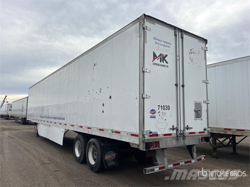 Utility 53 ft x 102 in T/A Van Trailer Sanduk prikolice