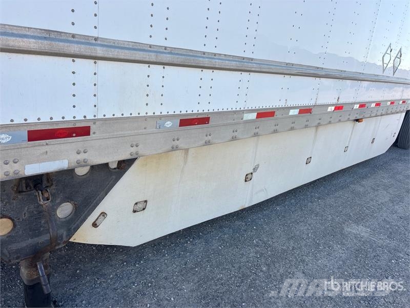 Utility 53 ft x 102 in T/A Van Trailer Box body trailers