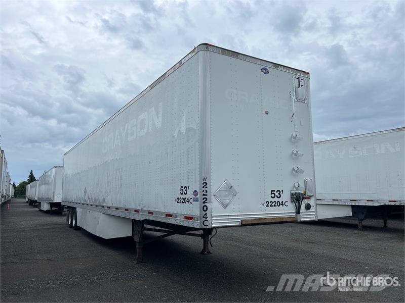 Utility 53 ft x 102 in T/A Van Trailer Box Trailers