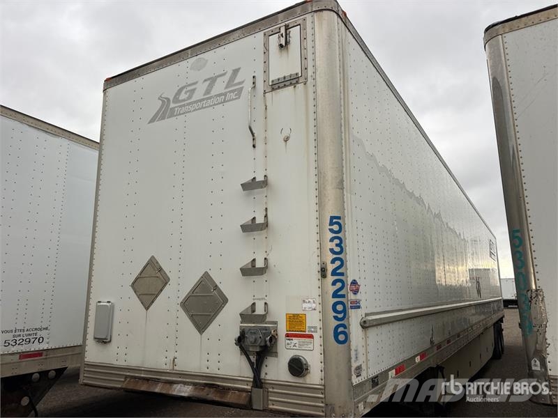 Utility 53 ft x 102 in T/A Van Trailer Skappåbygg