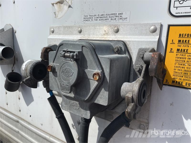 Utility 53 ft x 102 in T/A Van Trailer Przyczepy ze skrzynią zamkniętą