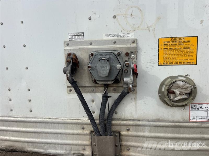 Utility 53 ft x 102 in T/A Van Trailer Rimorchi cassonati