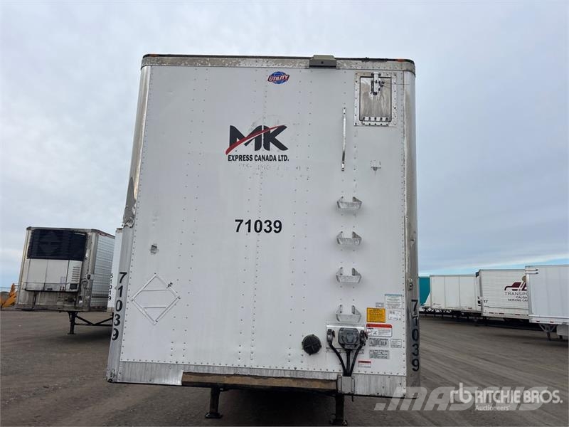 Utility 53 ft x 102 in T/A Van Trailer Sanduk prikolice