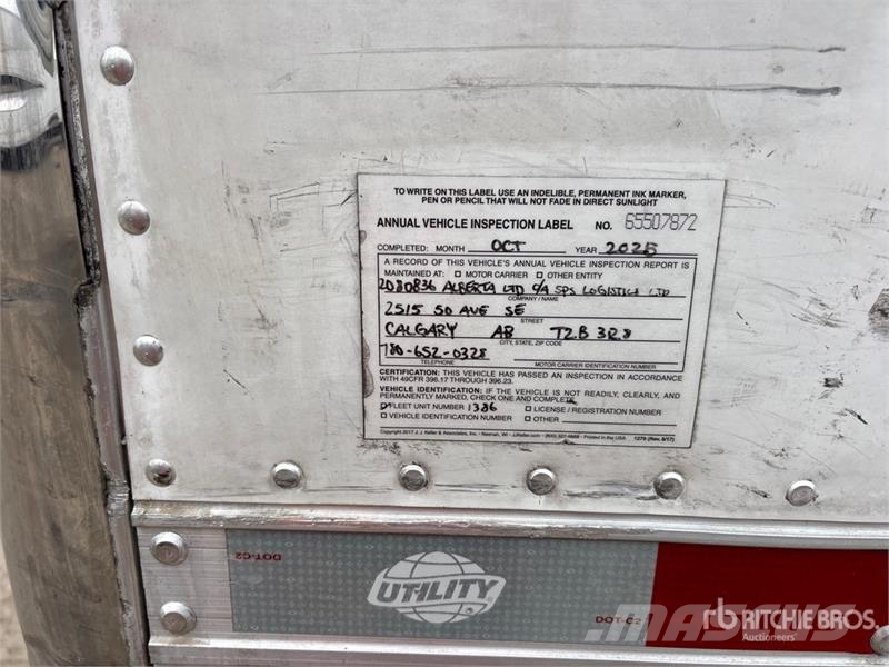Utility 53 ft x 102 in T/A Refrigerated Trailer Semirimorchi a temperatura controllata