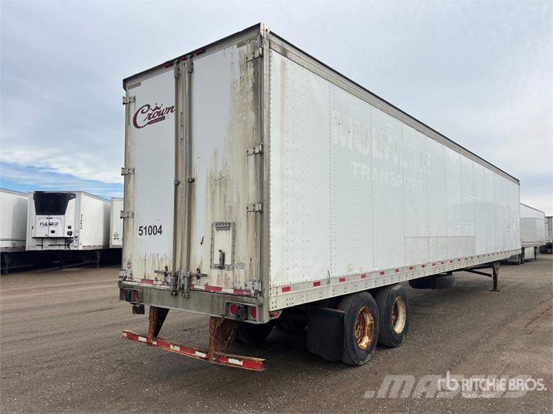 Utility 53 ft x 102 in T/A Van Trailer Rimorchi cassonati