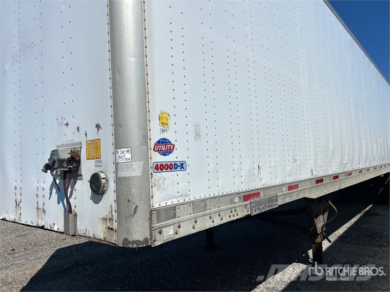 Utility 53 ft x 102 in Tri/A Van Trailer Remorque Fourgon