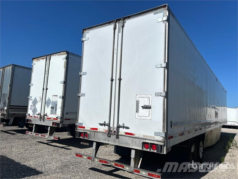 Utility 53 ft x 102 in T/A Van Trailer Dobozos pótkocsik