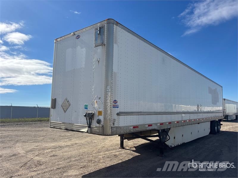 Utility 53 ft x 102 in T/A Van Trailer Gesloten opbouw trailers