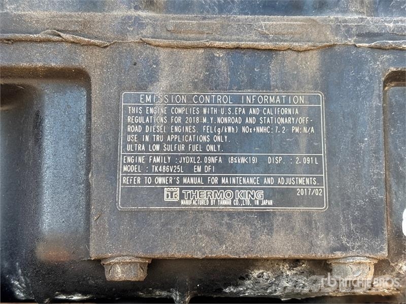 Utility 53 ft x 102 in T/A Refrigerated Trailer Hűtős félpótkocsik