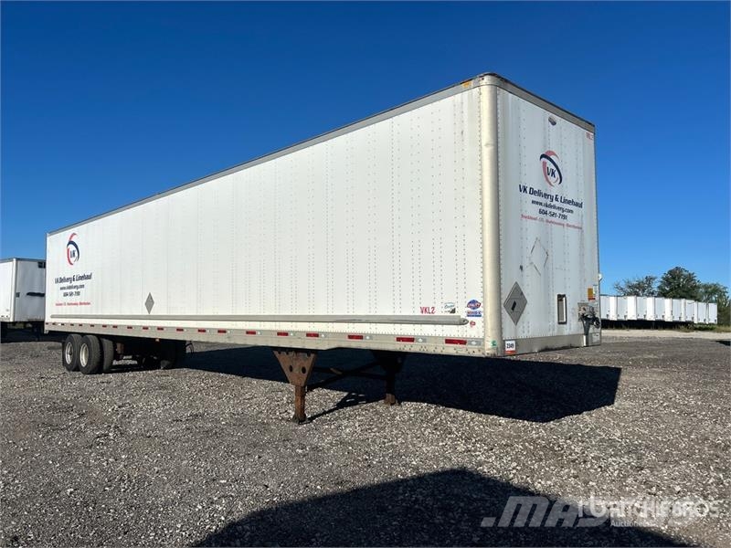 Utility 53 ft x 102 in T/A Van Trailer Прицепы-фургоны