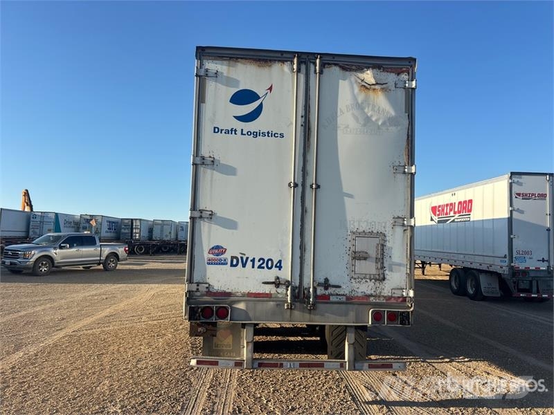 Utility 53 ft x 102 in T/A Van Trailer Van Body Trailers
