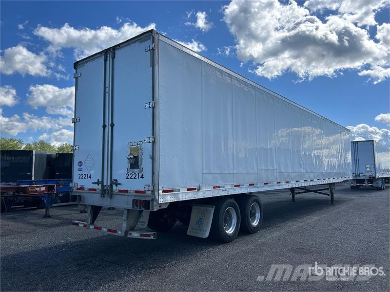 Utility 53 ft x 102 in T/A Van Trailer مقطورات ذات هيكل صندوقي