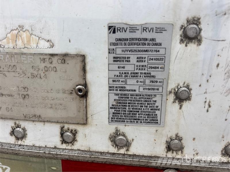 Utility 53 ft x 102 in T/A Refrigerated Trailer Poluprikolice hladnjače