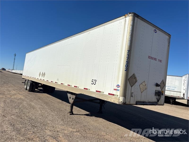 Utility 53 ft x 102 in T/A Van Trailer Dengtos priekabos