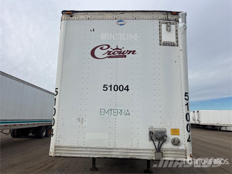 Utility 53 ft x 102 in T/A Van Trailer Rimorchi cassonati