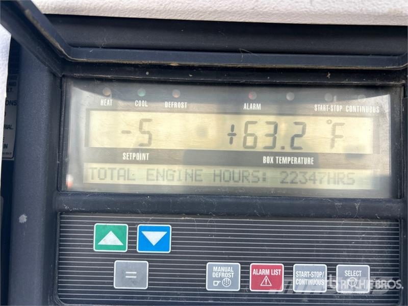 Utility 53 ft x 102 in T/A Refrigerated Trailer Puspriekabės su izoterminiu kėbulu