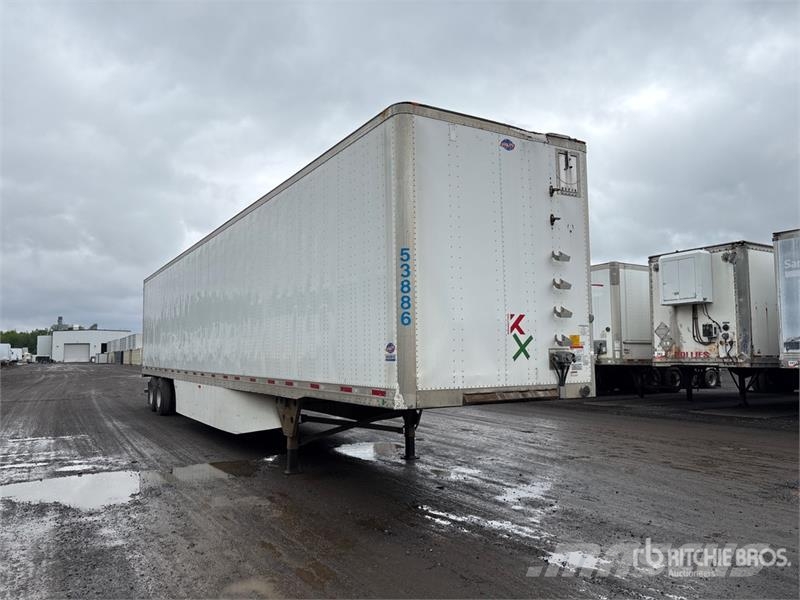 Utility 53 ft x 102 in T/A Van Trailer مقطورات ذات هيكل صندوقي