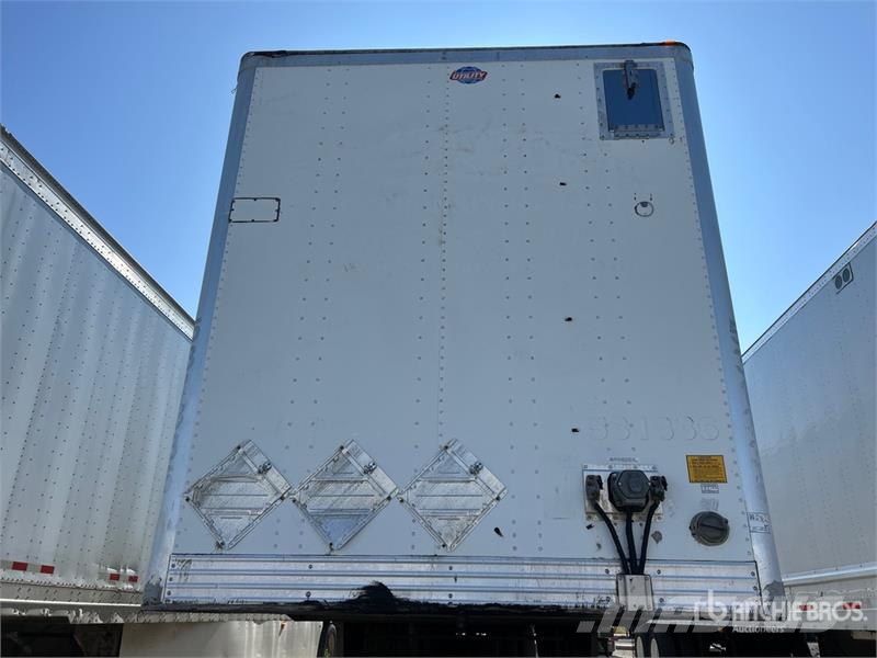 Utility 53 ft x 102 in T/A Van Trailer Dobozos pótkocsik