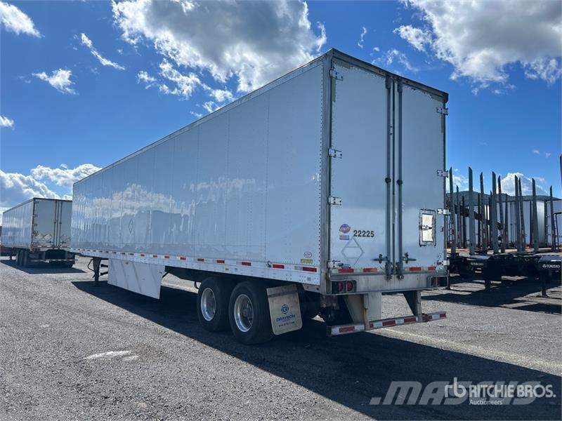 Utility 53 ft x 102 in T/A Van Trailer مقطورات ذات هيكل صندوقي