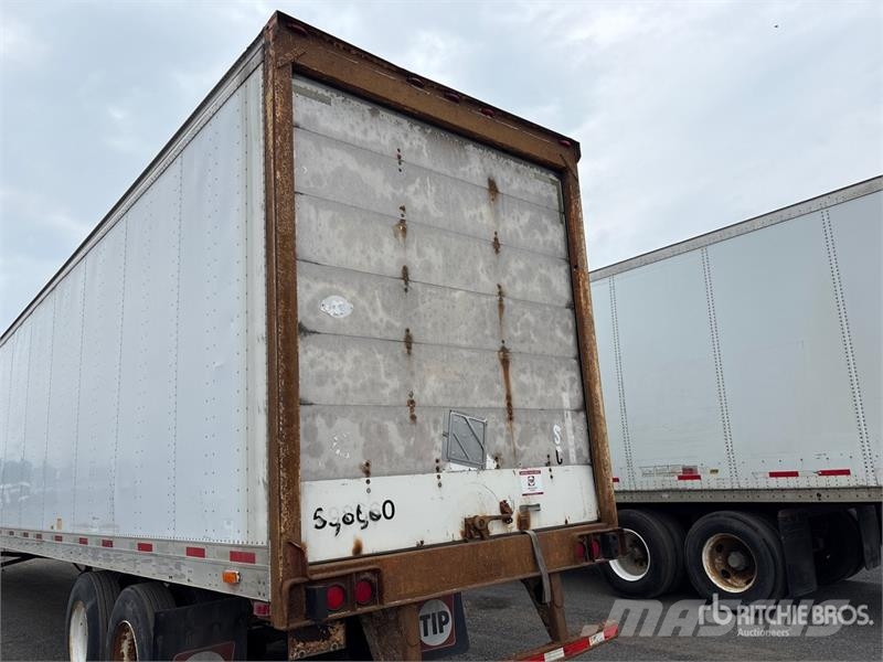 Utility 53 ft x 102 in T/A Van Trailer مقطورات ذات هيكل صندوقي