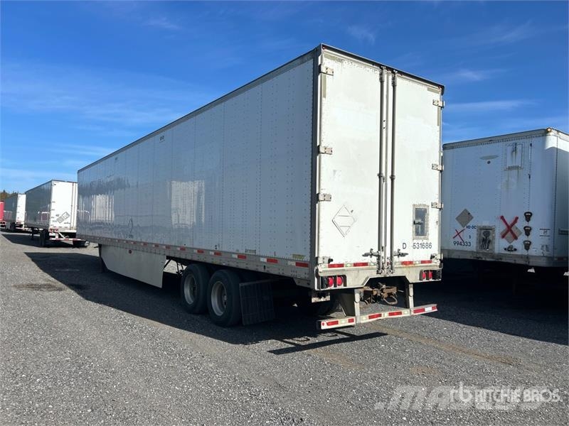 Utility 53 ft x 102 in T/A Van Trailer Rimorchi cassonati