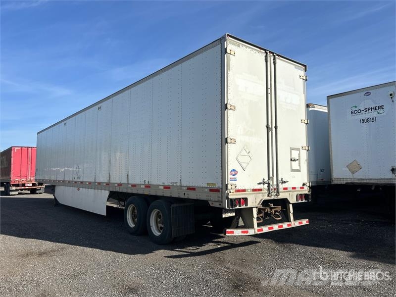 Utility 53 ft x 102 in T/A Van Trailer Sanduk prikolice