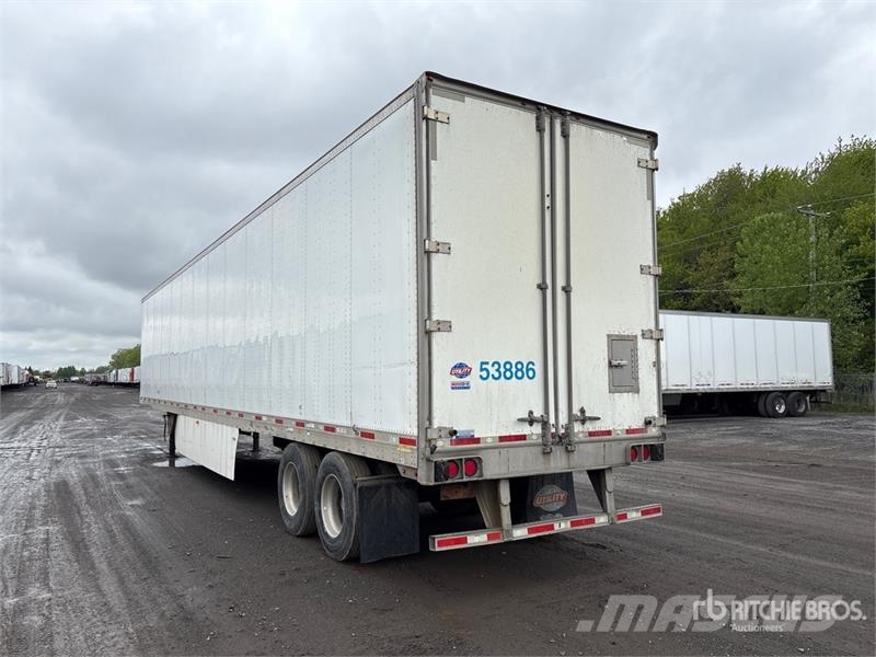 Utility 53 ft x 102 in T/A Van Trailer مقطورات ذات هيكل صندوقي
