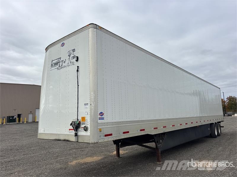 Utility 53 ft x 102 in T/A Van Trailer ボックスボディートレーラー