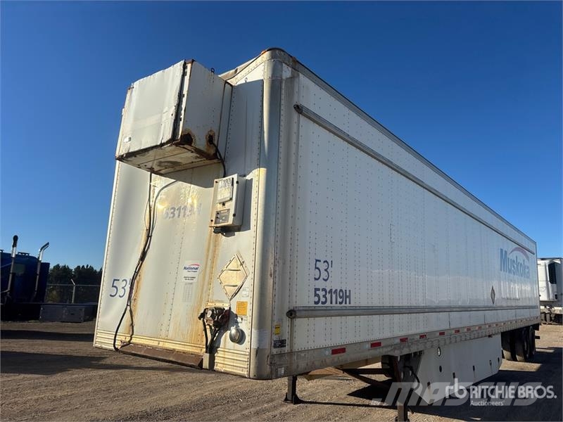 Utility 53 ft x 102 in T/A Heated Van Trailer Sanduk prikolice