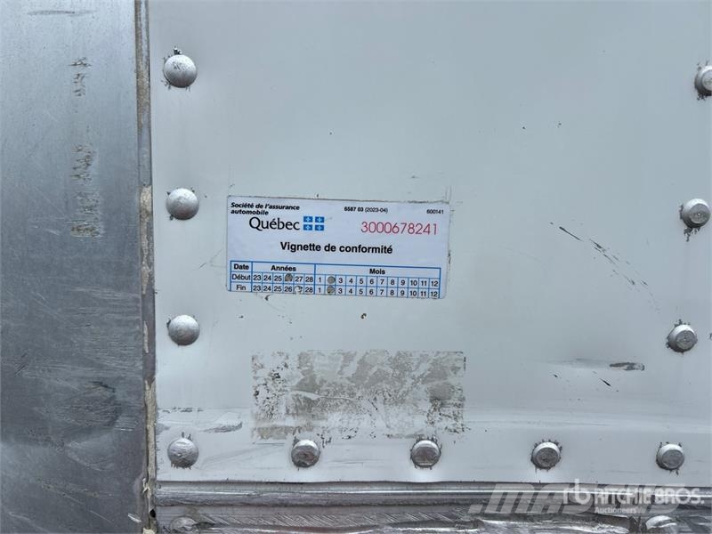 Utility 53 ft x 102 in T/A Van Trailer Box Trailers