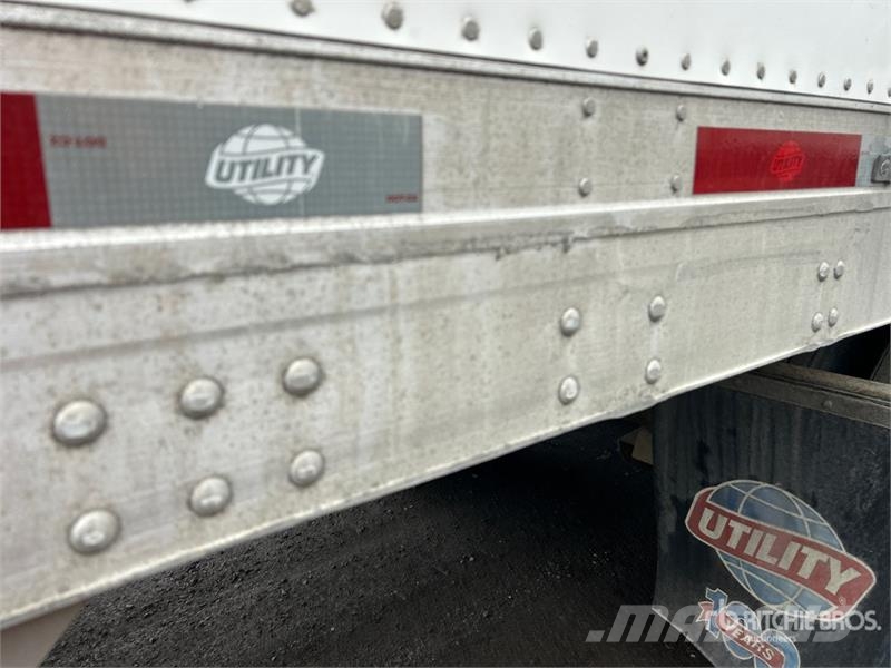Utility 53 ft x 102 in T/A Van Trailer مقطورات ذات هيكل صندوقي