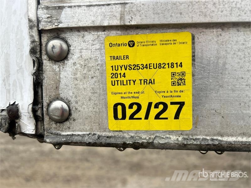 Utility 53 ft x 102 in T/A Refrigerated Trailer Semi remorque frigorifique