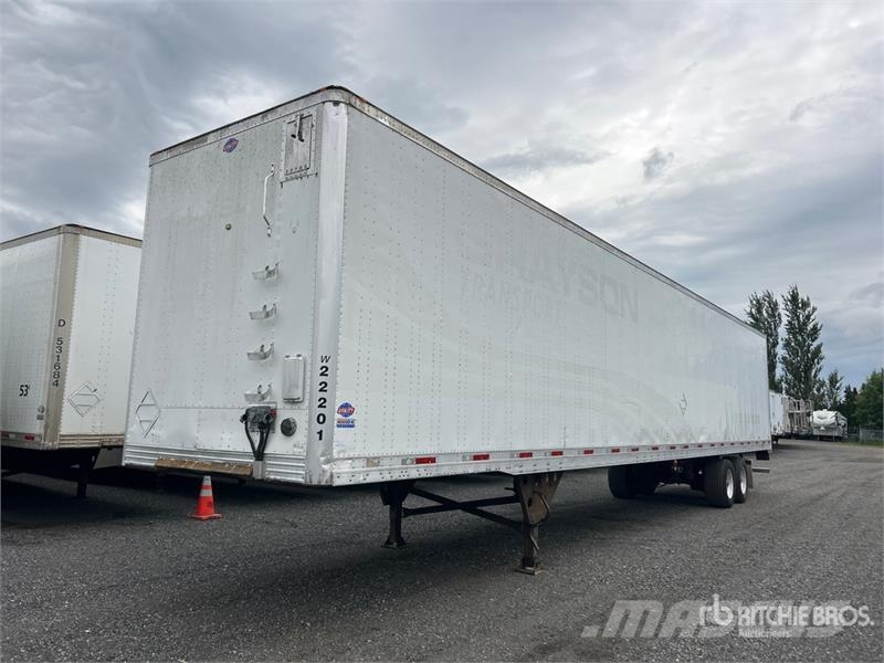 Utility 53 ft x 102 in T/A Van Trailer Box Trailers