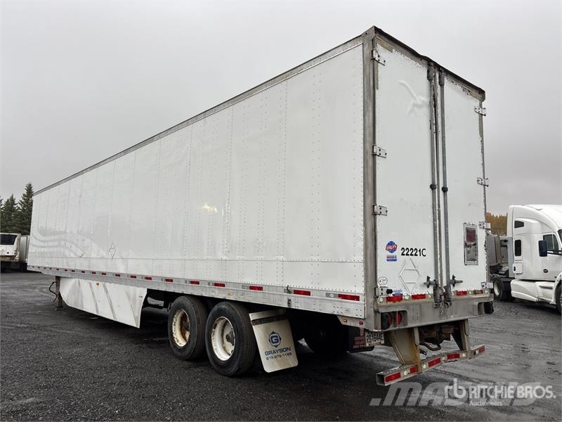 Utility 53 ft x 102 in T/A Van Trailer Van Body Trailers