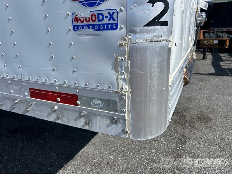 Utility 53 ft x 102 in T/A Van Trailer مقطورات ذات هيكل صندوقي