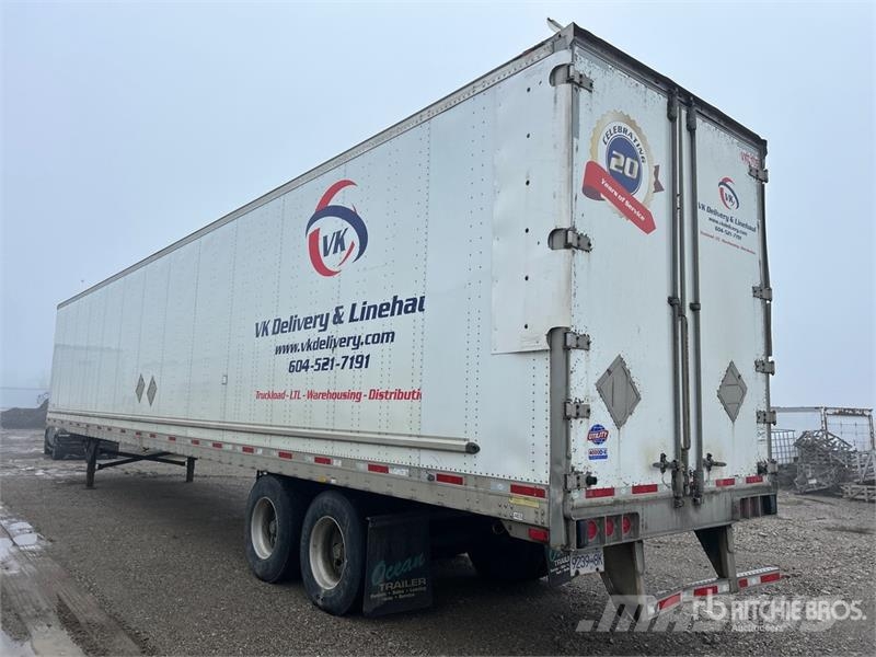 Utility 53 ft x 102 in T/A Van Trailer 箱體拖車