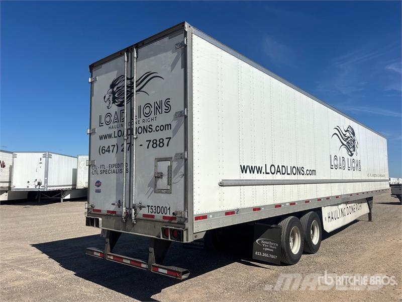 Utility 53 ft x 102 in T/A Van Trailer Sanduk prikolice