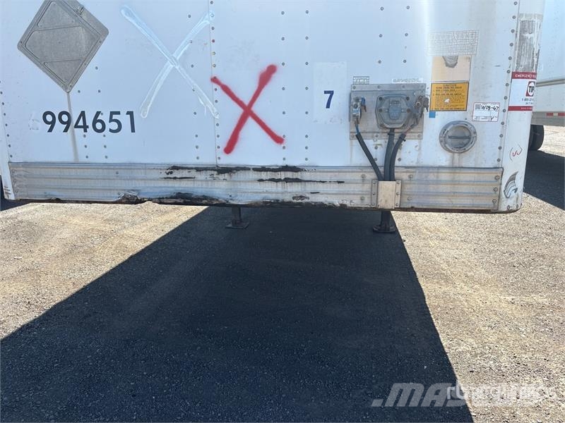 Utility 53 ft x 102 in T/A Van Trailer مقطورات ذات هيكل صندوقي