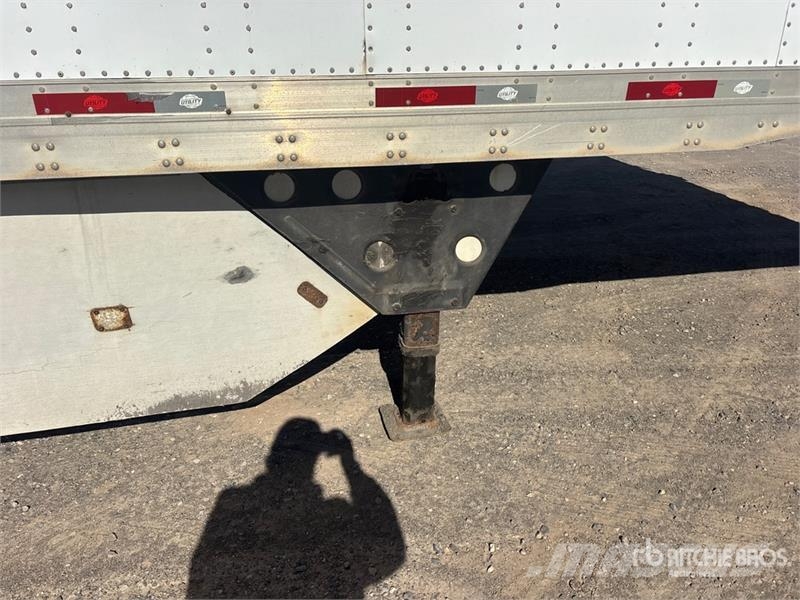 Utility 53 ft x 102 in T/A Van Trailer Gesloten opbouw trailers