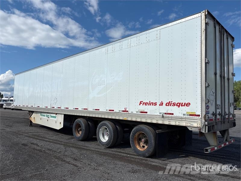 Utility 53 ft x 102 in Tri/A Van Trailer مقطورات ذات هيكل صندوقي
