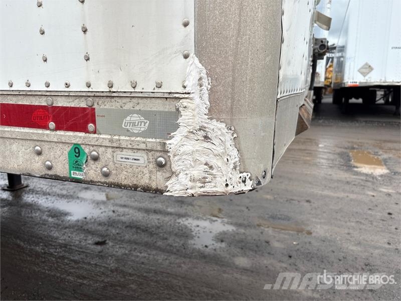 Utility 53 ft x 102 in T/A Van Trailer مقطورات ذات هيكل صندوقي