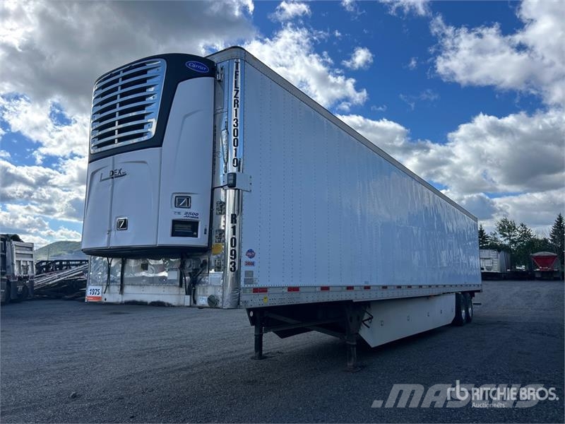 Utility 53 ft x 102 in T/A Refrigerated Trailer Puspriekabės su izoterminiu kėbulu