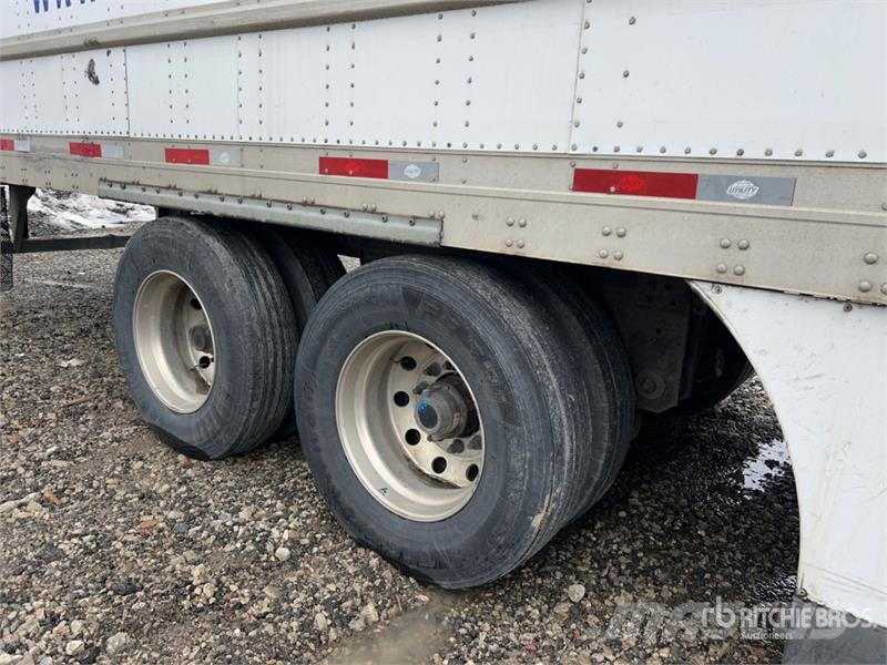 Utility 53 ft x 102 in T/A Van Trailer Anhänger-Kastenaufbau