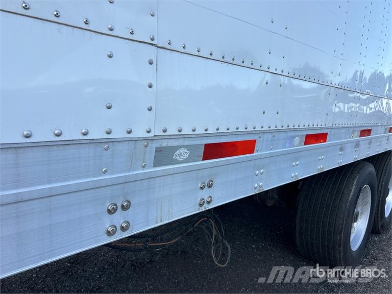 Utility 53 ft x 102 in T/A Van Trailer مقطورات ذات هيكل صندوقي