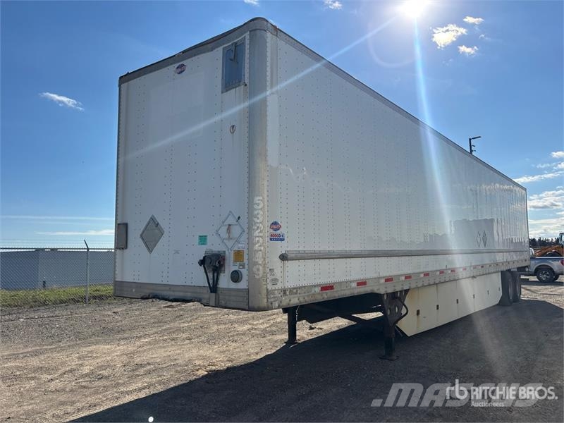 Utility 53 ft x 102 in T/A Van Trailer Gesloten opbouw trailers