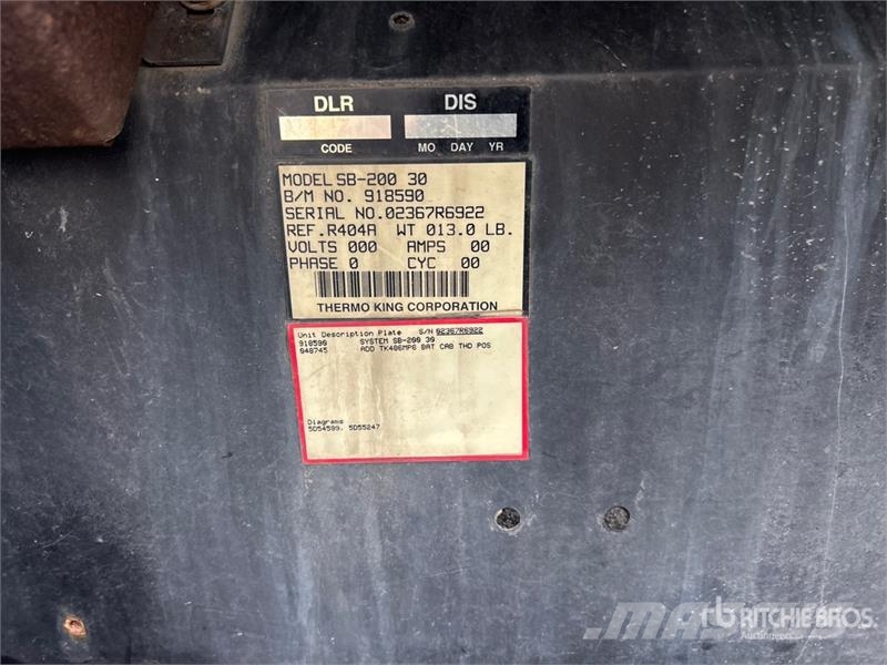 Utility VS2RA 53 ft T/A Refrigerated Trailer Piekabes ar temperatūras kontroli