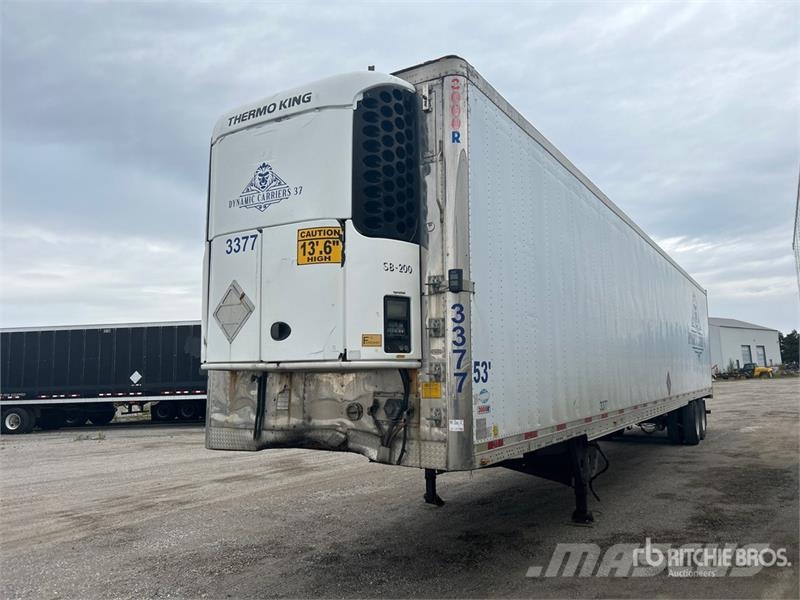Utility VS2RA 53 ft T/A Refrigerated Trailer Piekabes ar temperatūras kontroli