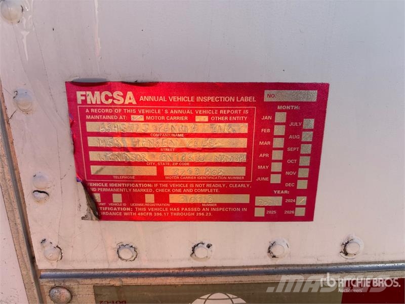 Utility VS2RA 53 ft x 102 in T/A Refrigerated Trailer Semi-trailer med Kølefunktion