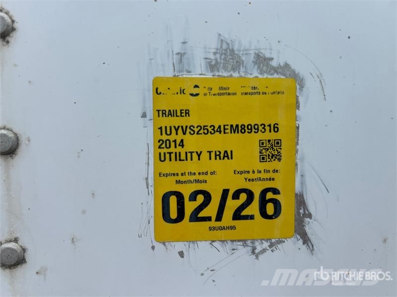Utility VS2RA 53 ft x 102 in T/A Refrigerated Trailer Kühlauflieger