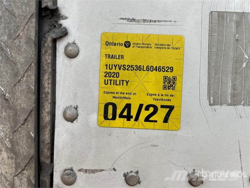 Utility VS2RA 53 ft x 102 in T/A Refrigerated Trailer Напівпричепи-рефрижератори
